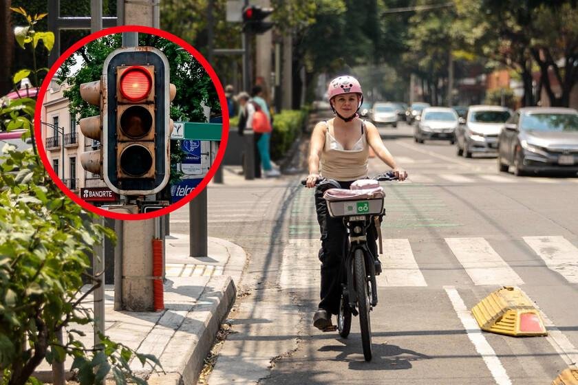 Ciclistas pueden evitar altos en CDMX bajo ciertas condiciones.