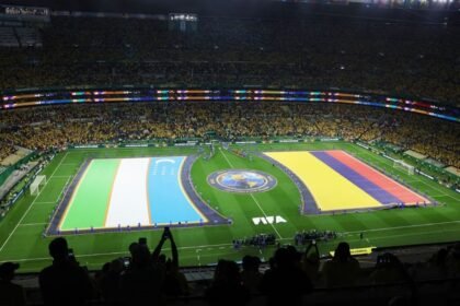 colombia llena el estadio azteca para su partido del mundial Colombia llena el Estadio Azteca para su partido del Mundial 2026