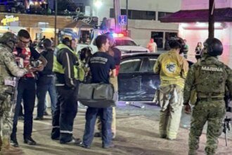 Conductor atropella a 17 personas en festejos por triunfo de México