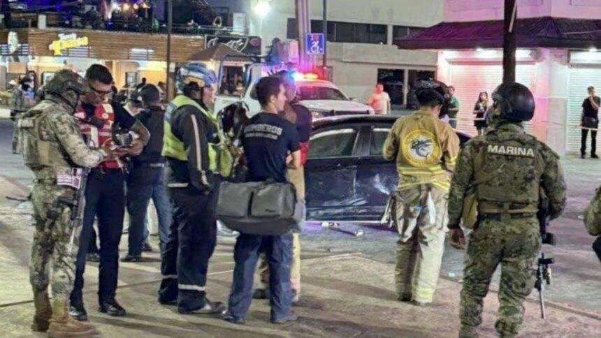Conductor atropella a 17 personas en festejos por triunfo de México