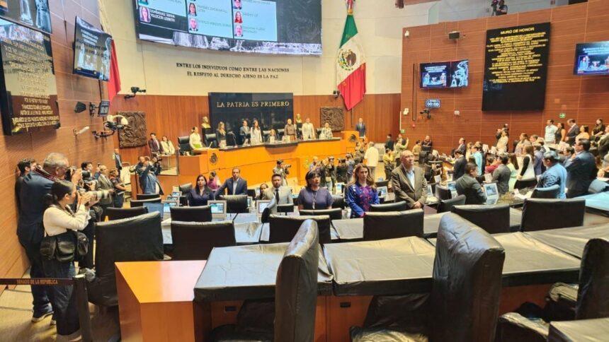 Congreso aprueba reformas judiciales y de intervención extranjera, oposición se retira.