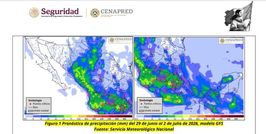 Coordinación Estatal de Protección Civil insta a medidas preventivas por lluvias en Guanajuato