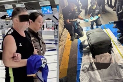 Cuerpo de joven hallado en maleta en Tailandia, extranjero arrestado.