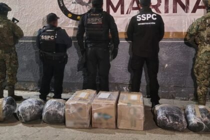 Decomisan 150 kilos de metanfetamina en Baja California valorados en 38 mdp