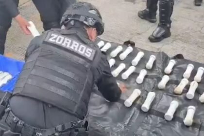 decomisan 59 artefactos explosivos en autobuses de la mexico cuernavaca Decomisan 59 artefactos explosivos en autobuses de la México-Cuernavaca