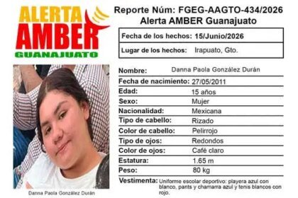 desaparece danna paola gonzalez tras salir a la escuela en Desaparece Danna Paola González tras salir a la escuela en Irapuato