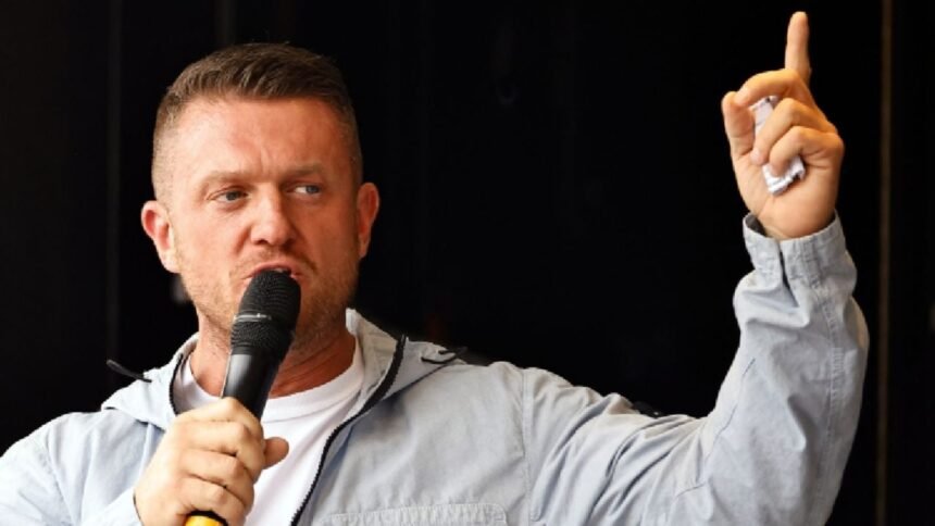 Detención de Tommy Robinson en Londres bajo legislación antiterrorista británica