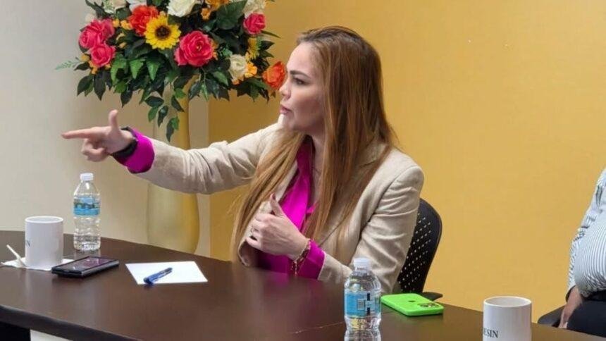 Diputada del PRI en Sinaloa exige investigar amenaza con corona fúnebre.