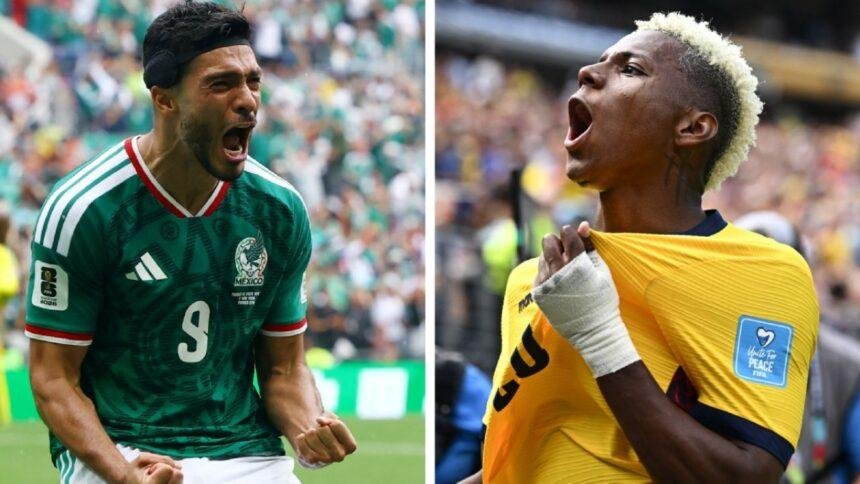 Ecuador se enfrenta a México en los Dieciseisavos del Mundial 2026