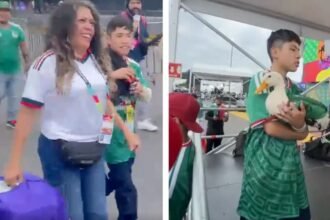 El pato Merlín no podrá asistir al México-Chequia en el Azteca