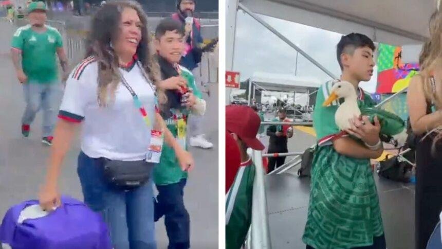 El pato Merlín no podrá asistir al México-Chequia en el Azteca