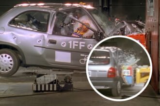 Evaluación de seguridad del Chevy tras prueba de choque. Resultados obtenidos.