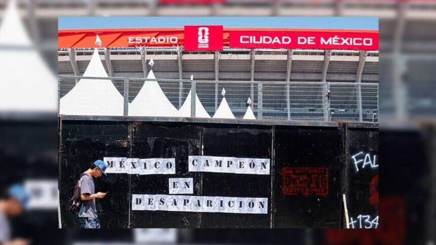 Familias de desaparecidos organizan manifestaciones durante el Mundial.
