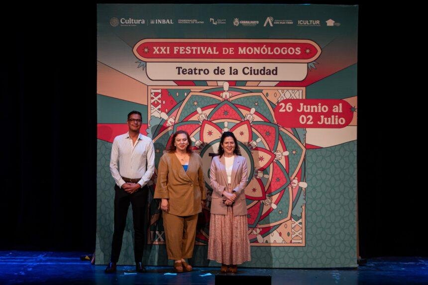 Festival de Monólogos "Teatro a una sola voz" llega a Irapuato