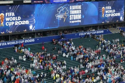 francia e irak primer partido suspendido del mundial 2026 por Francia e Irak: Primer partido suspendido del Mundial 2026 por tormenta eléctrica