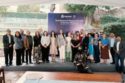 Gobernadora reafirma apoyo a la industria minera en Guanajuato.