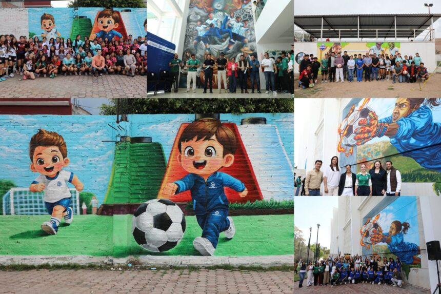 Grafigol promueve arte urbano entre los jóvenes en Guanajuato.