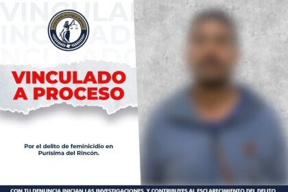 Guanajuato: 23 años de cárcel para 'El Pí' por feminicidio en Purísima