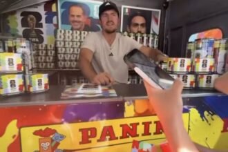 Harry Maguire comparte su Mundial con fans en Nueva York
