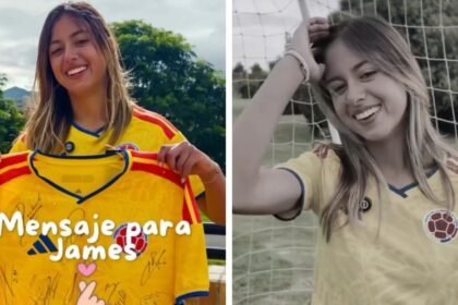 Hija del presidente de Colombia aclara saludo de James Rodríguez