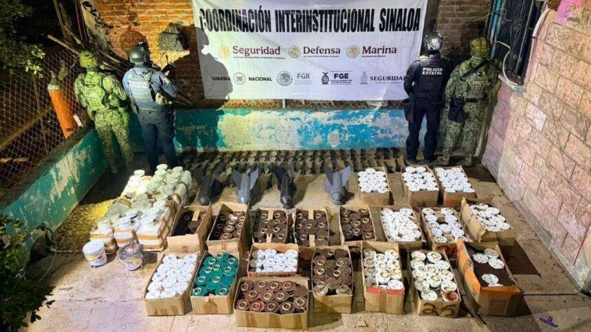 incautan 550 explosivos y camioneta robada en el rosario sinaloa Incautan 550 explosivos y camioneta robada en El Rosario, Sinaloa