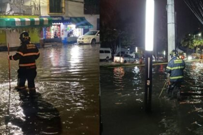 Intensas lluvias en CDMX provocan inundaciones, caídas de árboles y cortocircuitos