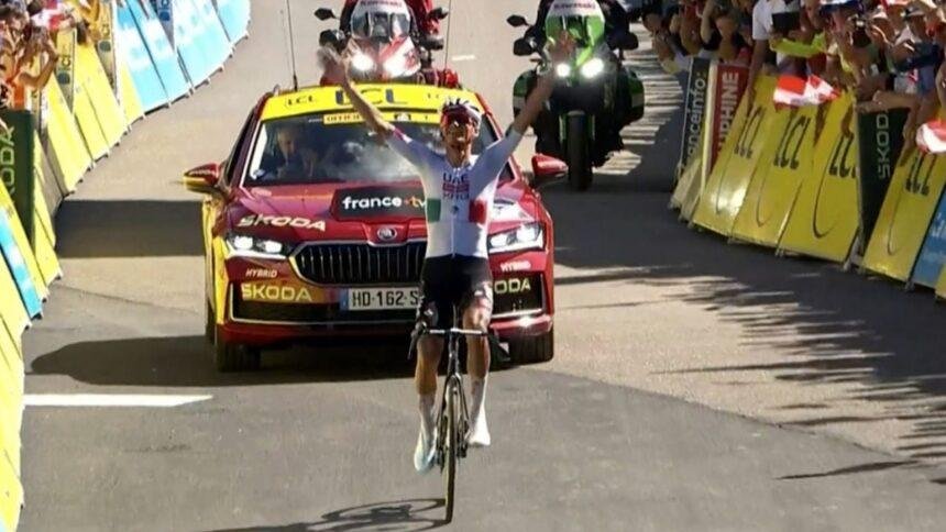 Isaac del Toro triunfa en el Tour de Auvernia Ródano Alpes