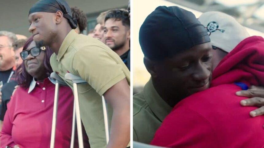 Ismael Kone regresa a Canadá entre porras y el abrazo de su madre