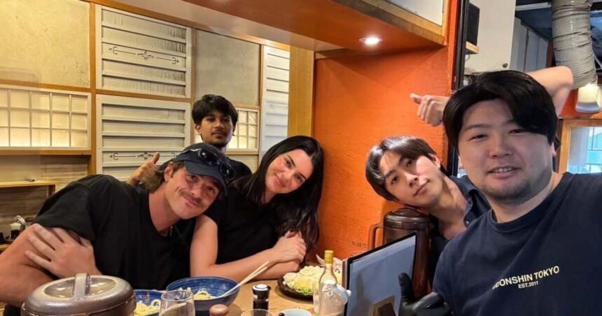 Jacob Elordi y Kendall Jenner disfrutan de una escapada romántica en Japón