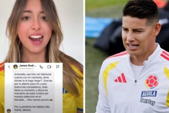 James Rodríguez promete camiseta a la hija del presidente tras su desaire