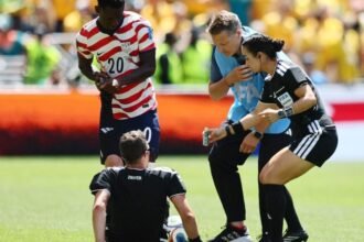 Katia Itzel García casi debuta como central en su tercer partido mundialista