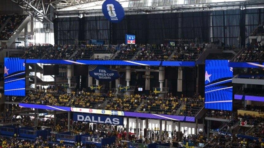 La FIFA impone cortinas de sol en el estadio de Dallas 2026