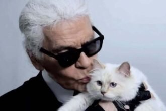 La historia de la herencia de Choupette, la gata de Lagerfeld