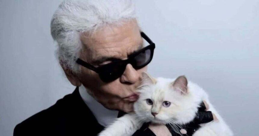 La historia de la herencia de Choupette, la gata de Lagerfeld
