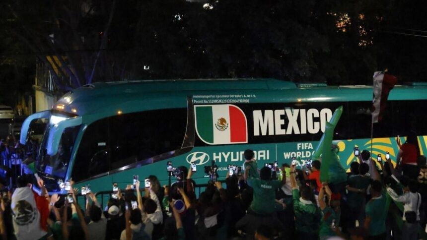 La Selección Mexicana es recibida con alegría en Guadalajara