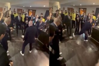 Leyendas de Brasil vencen a Gianni Infantino en divertido ‘torito’