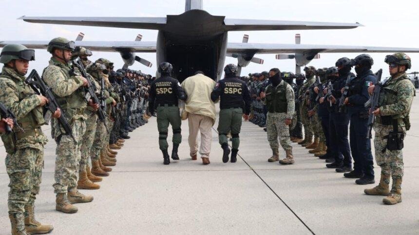 Líderes criminales enviados a Estados Unidos solicitan repatriación a México
