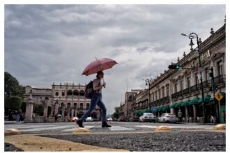 Lluvias pronosticadas para este viernes en Morelia, pese al calor extremo