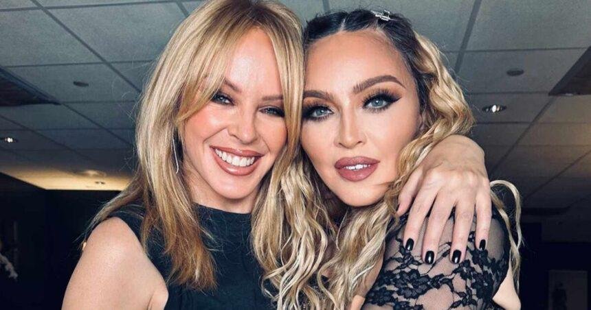 Madonna y Kylie Minogue despiertan rumores sobre posible colaboración musical