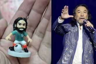 Marco Antonio Solís responde con humor a comparación con muñeco del Mundial