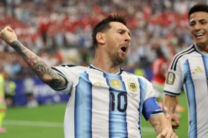 Messi brilla con doblete en la victoria de Argentina ante Austria