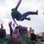 México celebra victoria sobre Corea del Sur en Fan Fest del Zócalo