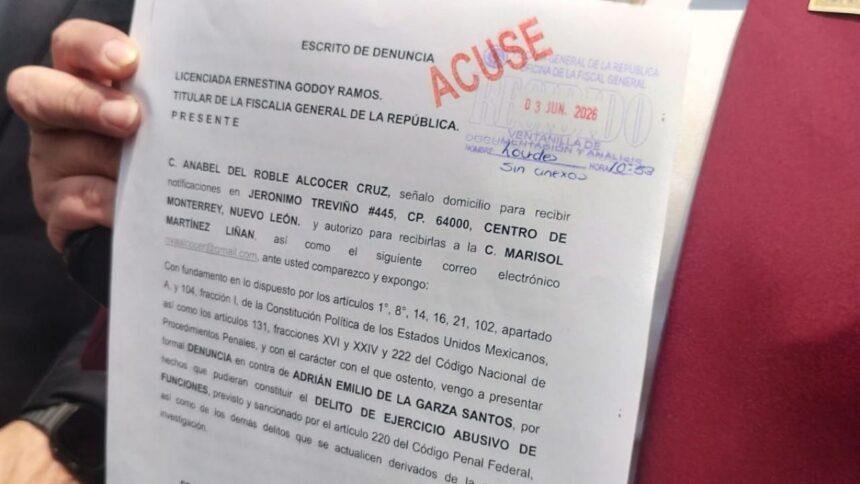 Morena presenta denuncia contra alcalde de Monterrey por abuso de funciones