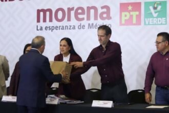 Morena, PT y Verde abren candidaturas a 17 gobiernos estatales para 2027.