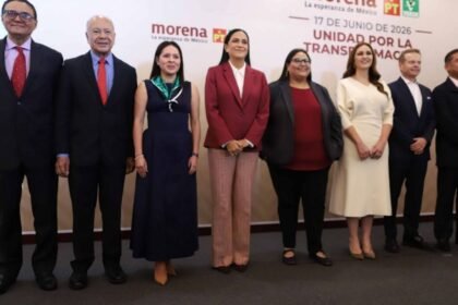 Morena, PT y Verde inician selección de candidatos a gubernaturas 2027.