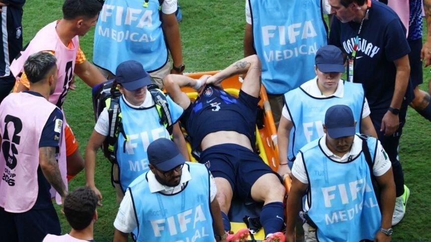 Nueva lesión para Uruguay: Figura clave sufre rotura de ligamentos de rodilla