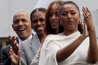 Obama une a expresidentes y celebridades en inauguración de su museo