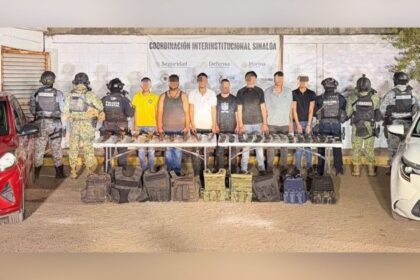 operativo en culiacan capturan a nueve y confiscadas armas de Operativo en Culiacán: capturan a nueve y confiscadas armas de alto calibre