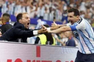 Periodista argentino se vuelve viral al celebrar gol de Messi ante Austria