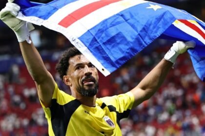 Portero de Cabo Verde se emociona tras su hazaña contra España